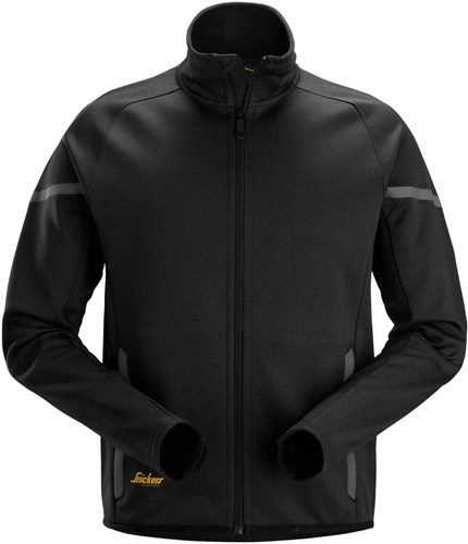 Snickers 8051 37.5 Fleece jack Zwart XS