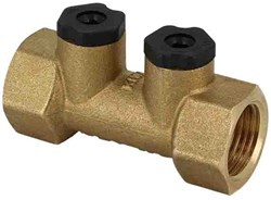 Bonfix Messing Keerklep 1"