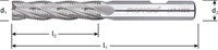 Rotec Ruwfrees 8x38mm HSS-E Lang Weldon (1 Stuks)-2