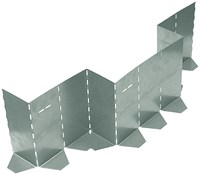 GB Metalen Vouwbekisting 170x1000mm Verzinkt
