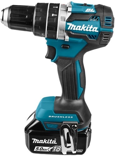 Makita DHP484RTJ 18 V Klopboor-/schroefmachine (2x 5,0Ah in Mbox)