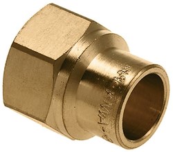 Bonfix Messing Schroefbus 3/4"x15mm
