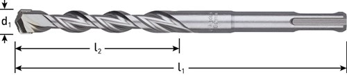 Rotec SDS-Plus Boor 11x160mm (10 Stuks)-2