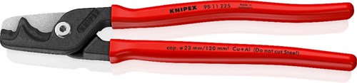 KNIPEX 9511-225mm StepCut XL kabelschaar met getrapte snijrand