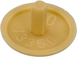Afdekkap 12mm Schroef RAL 1001 Beige (500)