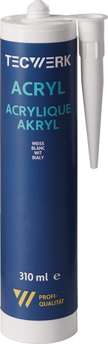 Tecwerk Acrylaatkit Wit 310ml