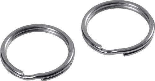 Sleutelring Ø16mm Vernikkeld