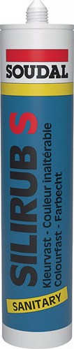 Soudal Silirub S Siliconenkit Wit 300ml