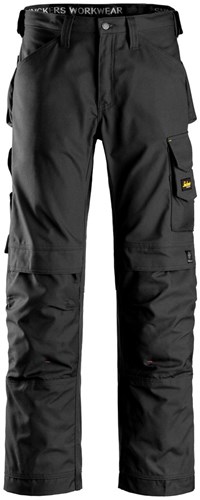 Snickers 3314 Canvas+ Werkbroek Zwart 042