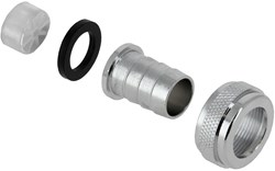 Bonfix Verchroomde slangkoppeling 1/2"x1/2"