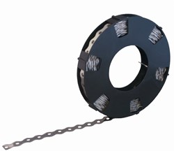 GB Montageband 12x0,8mm Wave RVS A2 In Cassette (10 Mtr)
