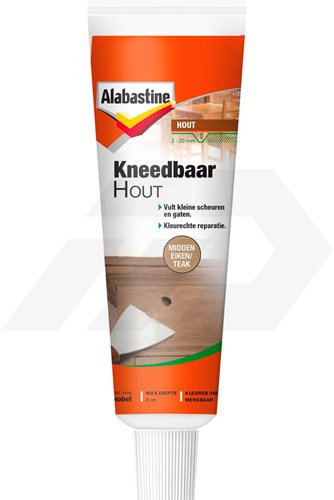 Alabastine Kneedbaar Hout Midden Eiken/Teak (75 Gram)
