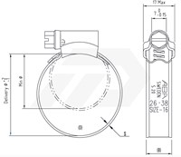 ABA Original Slangklem 104-138mm Verzinkt-3