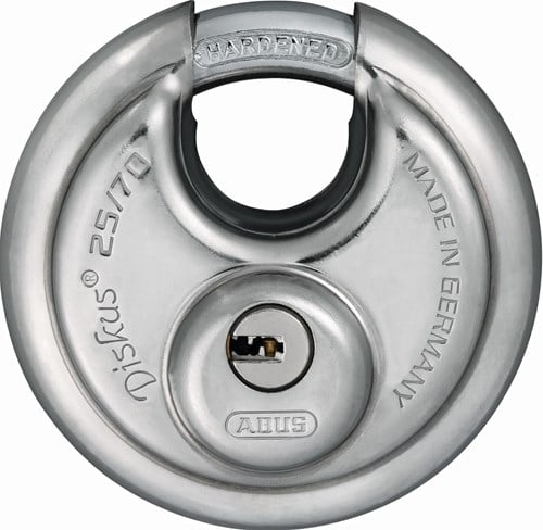 Abus 25/70 Diskus Slot (incl. 5 sleutels)