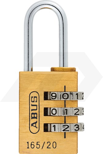 Abus 165/20 Zelfinstelbaar Cijferslot