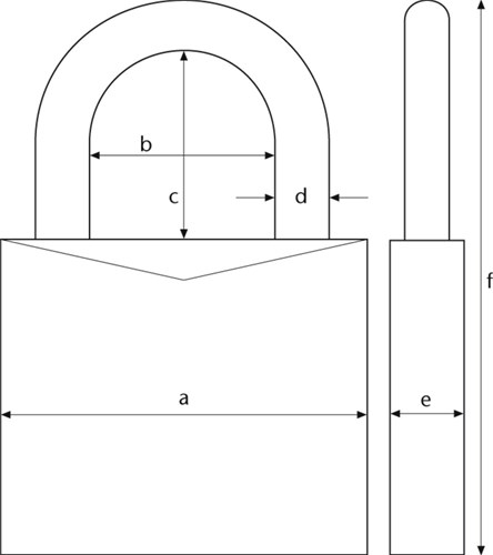 Abus 65/40 Hangslot Gelijksluitend (KA406)-3