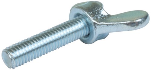 Vleugelschroef M8x30mm Verzinkt DIN 316 (100)