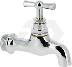 Bonfix tapkraan met gladde uitloop 1/2"