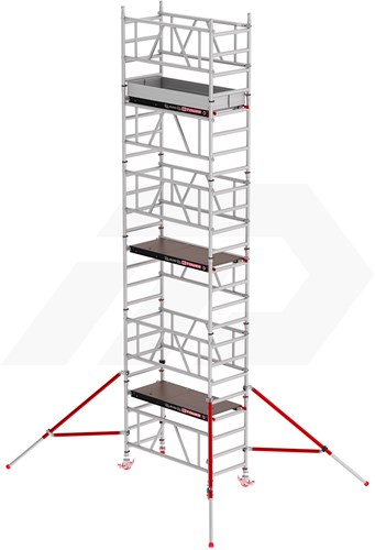 Altrex MiTower Plus Rolsteiger 7,2 Mtr 75x165cm Met Houten Platforms