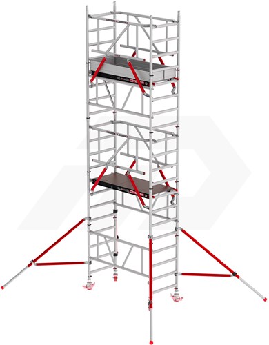 Altrex MiTower Plus Rolsteiger 6,2 Mtr 75x165cm Met Fiber Deck Platforms
