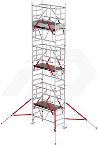 Altrex MiTower Plus Rolsteiger 7,2 Mtr 75x165cm Met Fiber Deck Platforms