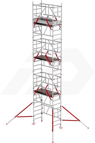 Altrex MiTower Plus Rolsteiger 8,2 Mtr 75x165cm Met Houten Platforms