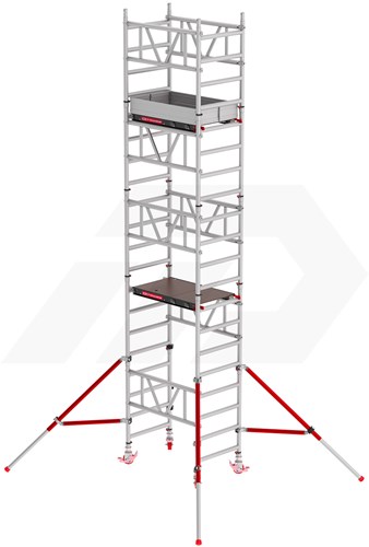 Altrex MiTower Rolsteiger 6,2 Mtr 60x102cm Houten Decks