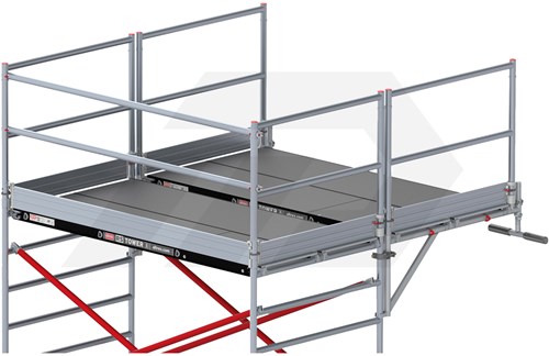 Altrex Uitwijkconsole 1.35x2.45 Met Houten Platforms