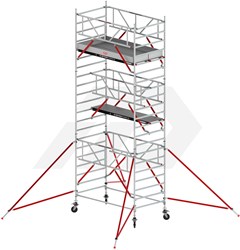 Altrex RS Tower 52-S Rolsteiger 7,2 Mtr 135x245cm Met Fiber Deck Platforms