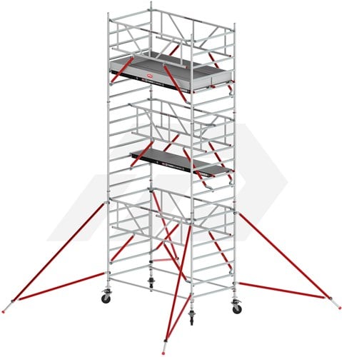 Altrex RS Tower 52-S Rolsteiger 7,2 Mtr 135x245cm Met Fiber Deck Platforms
