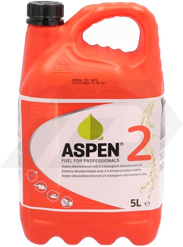 Aspen Alkylaatbenzine 2 Takt 5 Ltr (Rood)