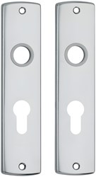 AXA Binnendeurschilden Curve 180x41x6mm PC55 Aluminium F1 (1 Set)