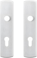 AXA Binnendeurschilden Curve Klik 200x45x8mm PC72 Aluminium F1 Geslepen (1 Set)