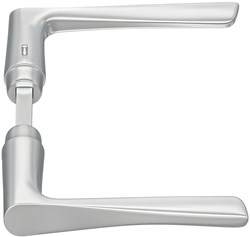 AXA Deurkrukken Vlinder 115mm Penbevestiging Aluminium F1 (1 Set)