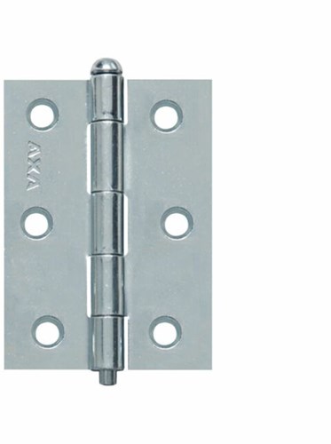 AXA 1101-03 45x64mm Smal Scharnier Ongelagerd Rechte Hoek