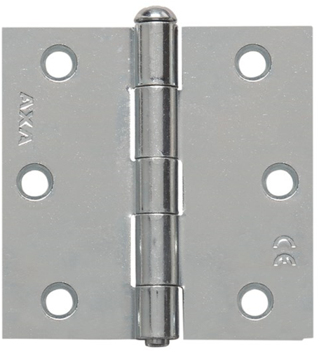 AXA 1103-24 76x76mm Scharnier Ongelagerd Rechte Hoek
