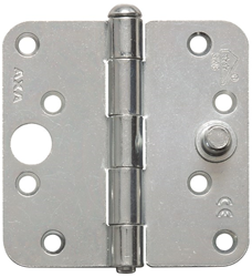 AXA 1114-25 89x89mm Scharnier Ongelagerd Ronde Hoek SKG