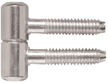 AXA 1167-11 11x29mm Kastpaumelle Vernikkeld (2 Stuks)