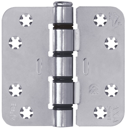 AXA 1677-09 89x89mm Smart Glijlagerscharnier Ronde Hoek