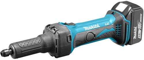 Makita DGD800RTJ 18 V Rechte Slijper (2x 5,0Ah in Mbox)