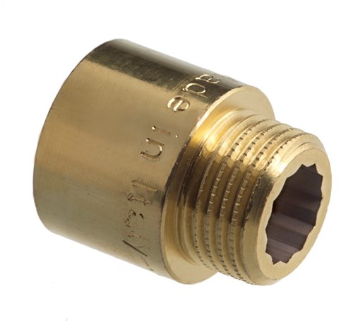 Bonfix Messing Kraanverlengstuk 1/2"x40mm
