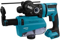 Makita DHR182ZWJU 18 V Combihamer Met Stofafzuiging en AWS Zender (Basic in Mbox)-2