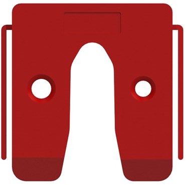 GB Uitvulplaatje Rood 5mm Met Stelpootjes