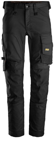 Snickers 6341 AllroundWork Stretch Werkbroek Zwart-Zwart 160