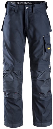 Snickers 3314 Canvas+ Werkbroek Navy 256