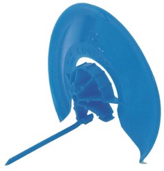 GB Lipclip Blauw Ø80mm Kunststof