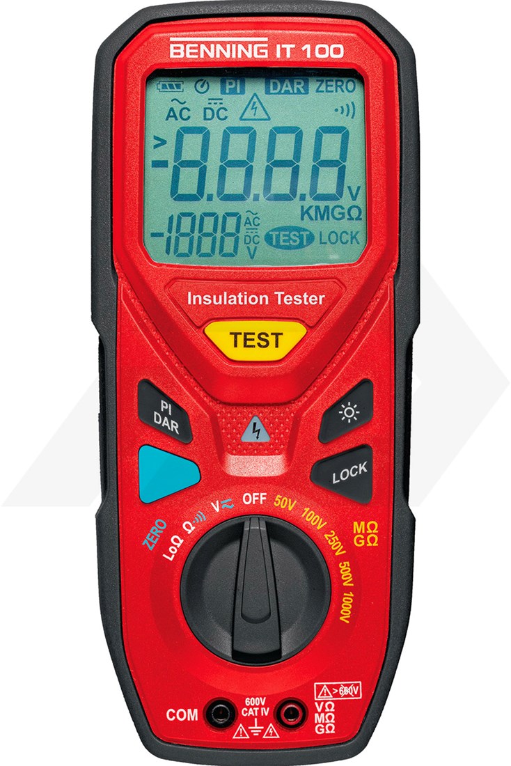 BM500A 1000V LCD-weerstandstester Digitale isolatieweerstandsmeter