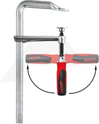 Bessey GZ25KG Lijmtang 250x120mm Met Opklapbare Greep