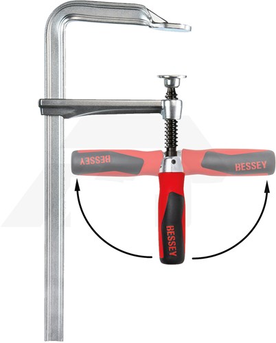 Bessey GZ50-12KG Lijmtang 500x120mm Met Opklapbare Greep