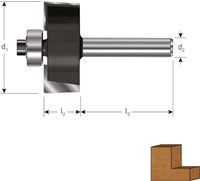 Rotec Sponningfrees 31,8x12,7/32mm 8mm Gold-Line-2